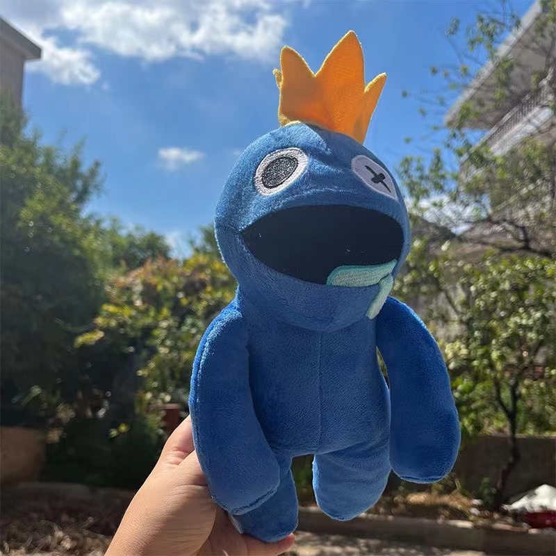 Cross-border plush rainbow friend doll, rainbow partner, multi-color funny plush toy, cartoon cute plush detail image 9