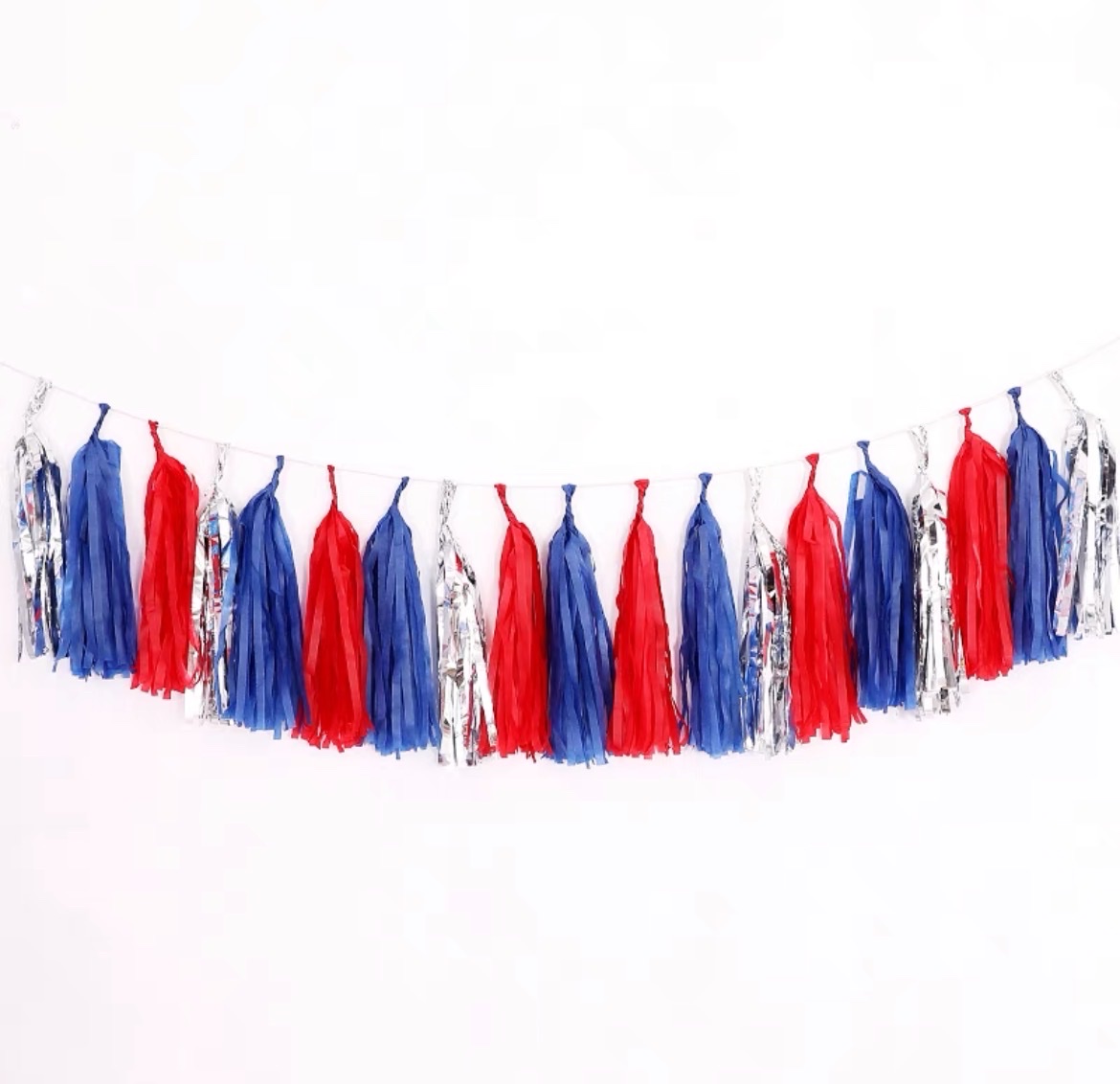 Festival decoration: Triangular flags details Picture