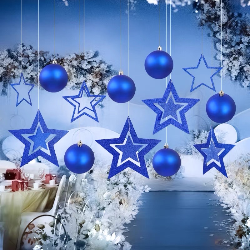 生日圣诞装饰五角星详情图4