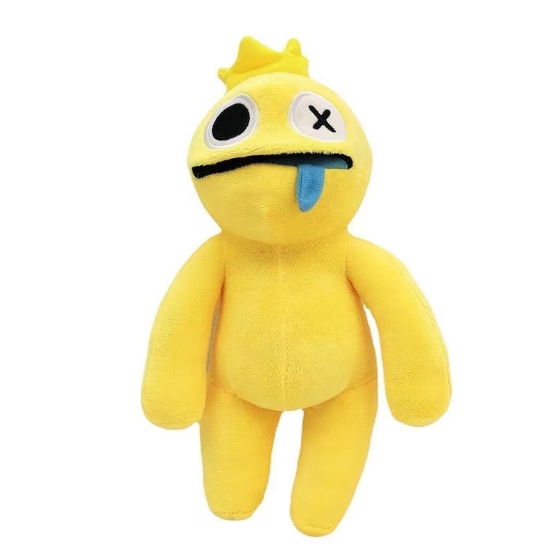 Cross-border plush rainbow friend doll, rainbow partner, multi-color funny plush toy, cartoon cute plush detail image 8