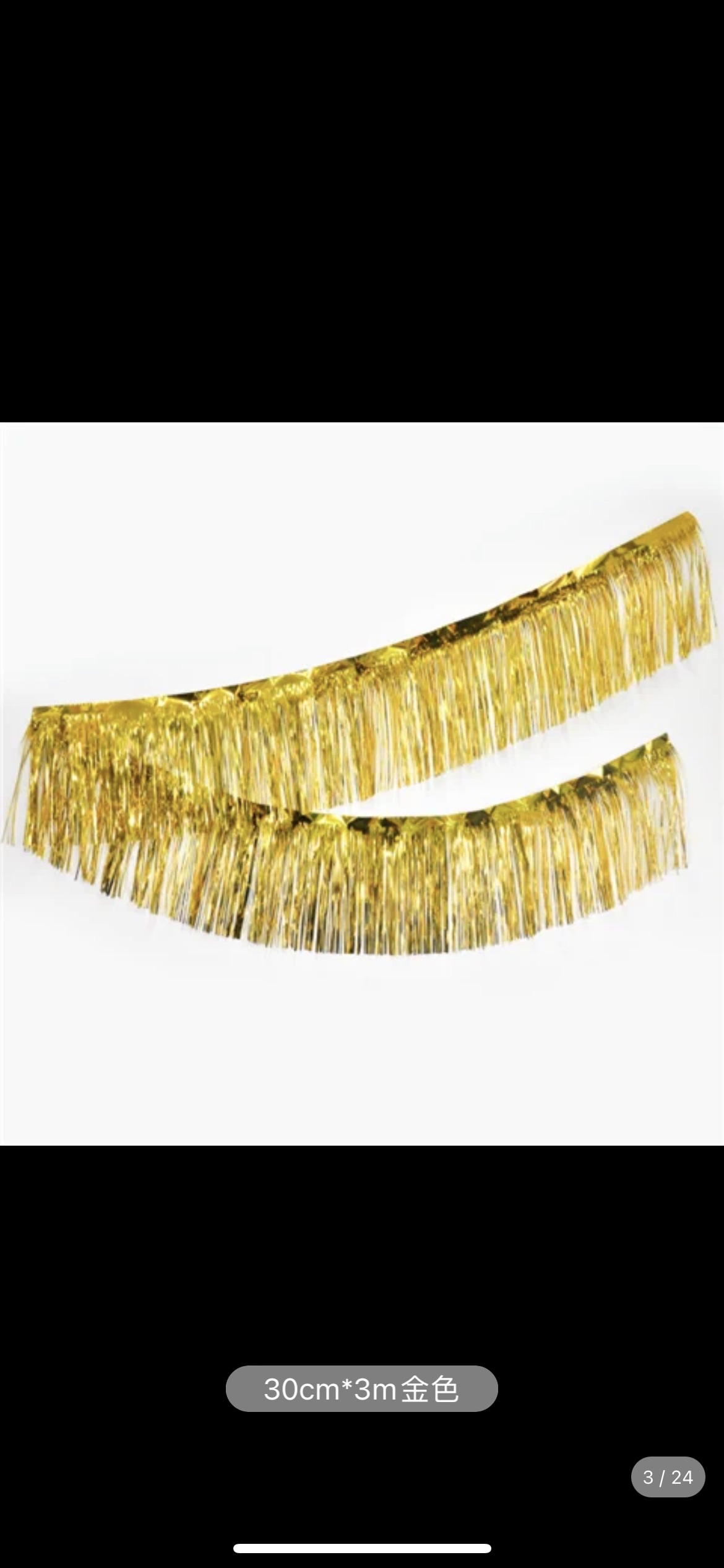 Birthday tassels Application Scenario