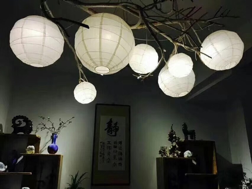 White Paper Lantern full figure
