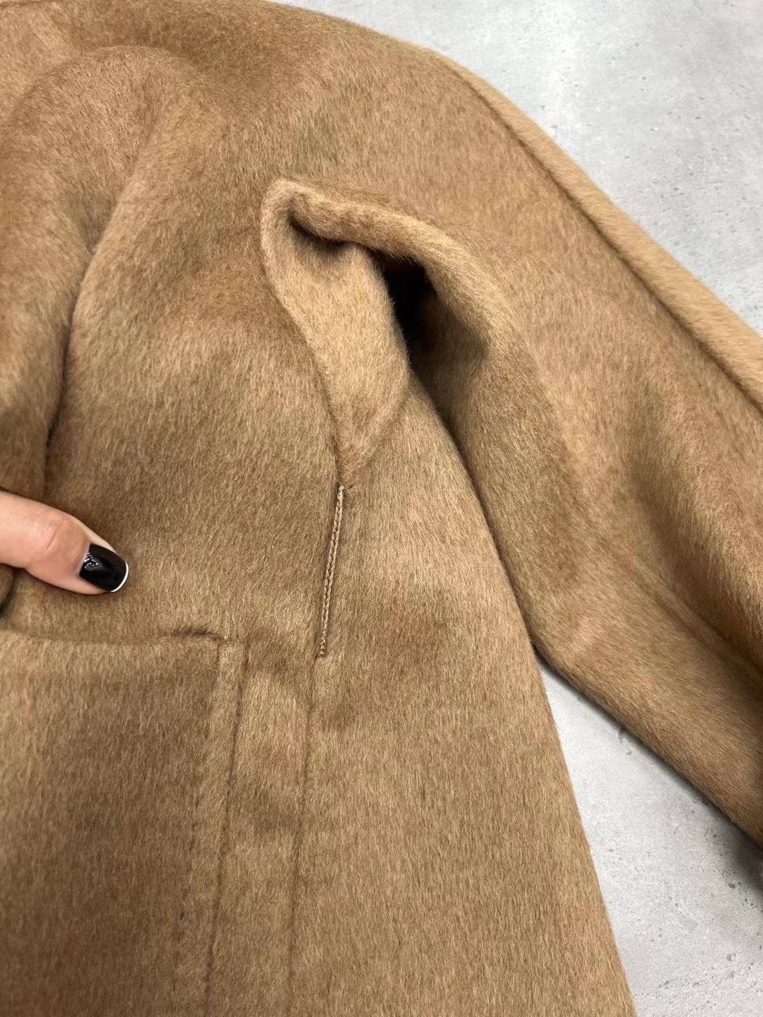 大码外套实物图