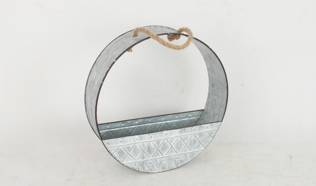 工艺花瓶，环保花瓶，铁艺花瓶高筒花瓶，推车花瓶详情图3