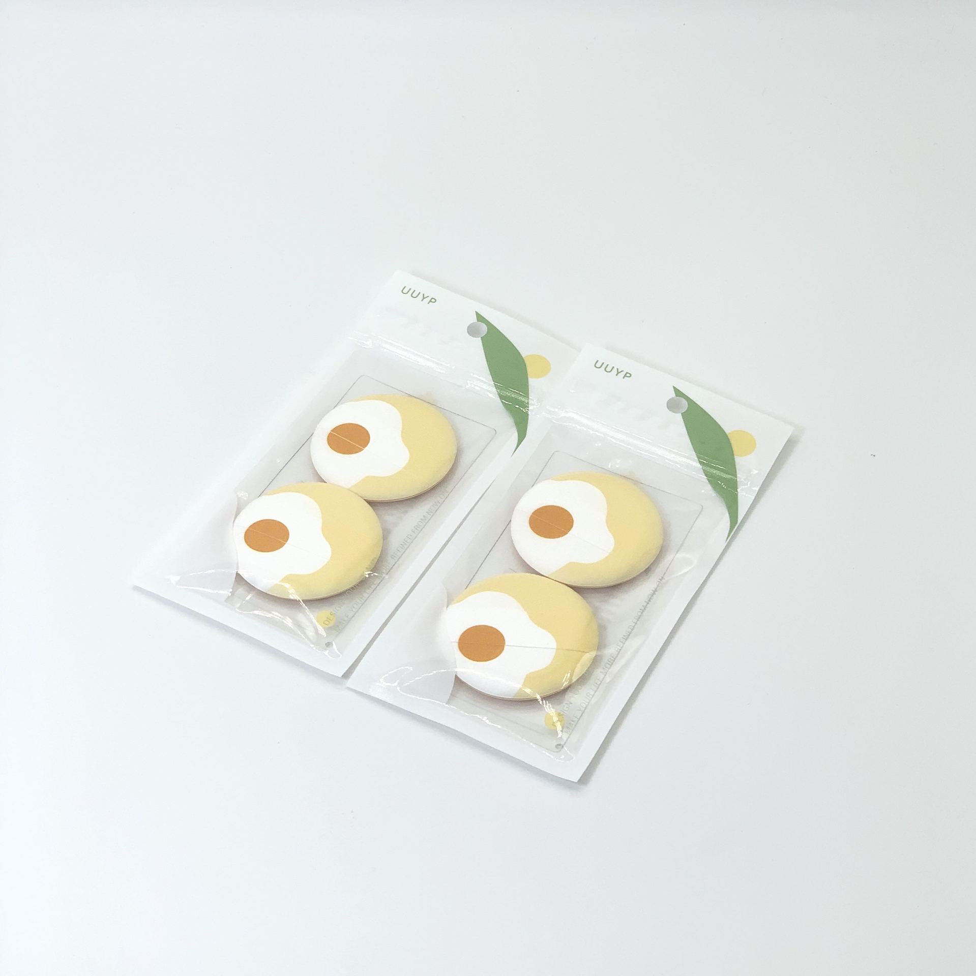 Fin de semana jardín de la colección skin friendly airpad powder puff 2 PCS pack puff de maquillaje seco y húmedo detail image 2