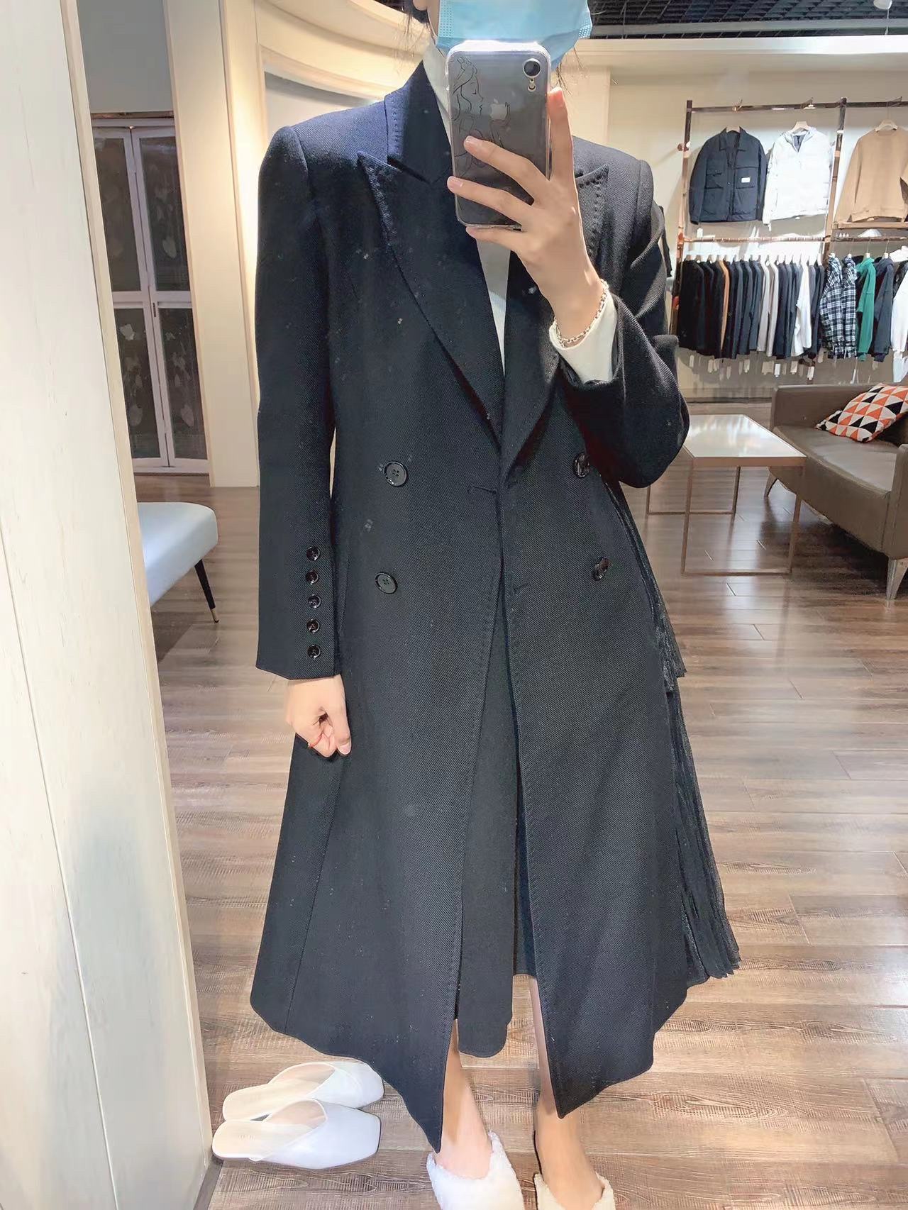 大码外套实物图