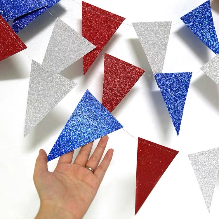 Festival decoration: Triangular flags Item Picture