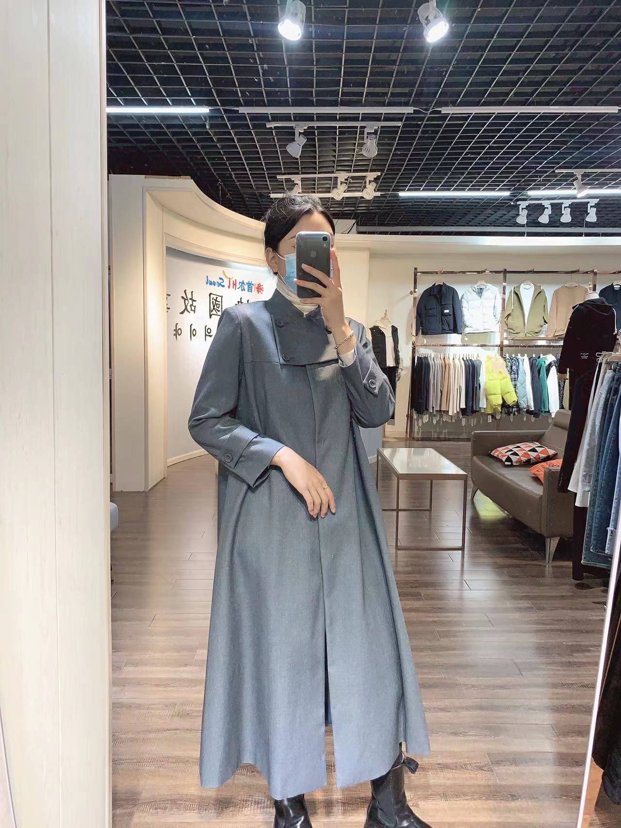 全毛/麻灰/西装风衣产品图