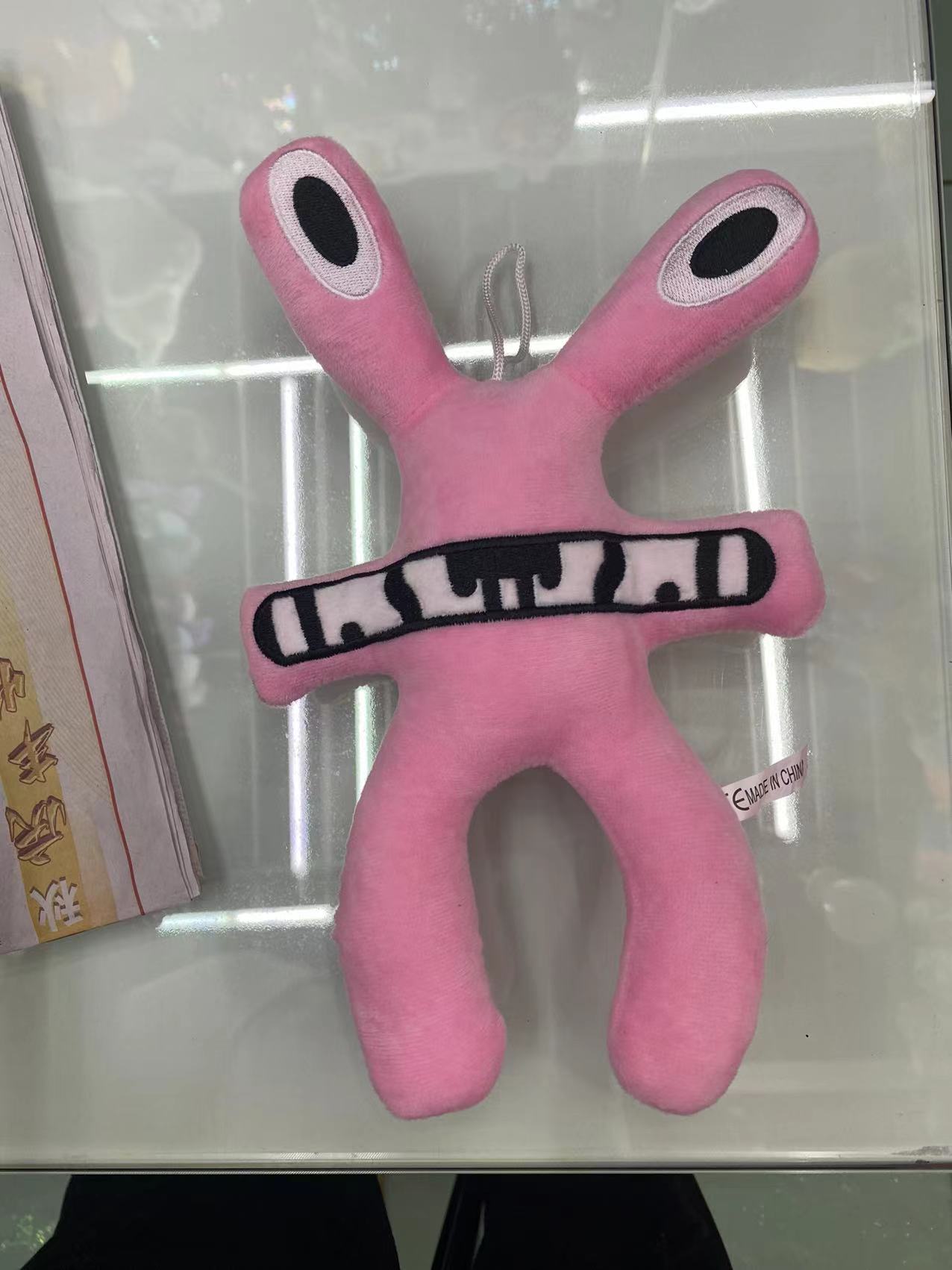 Cross-border plush rainbow friend doll, rainbow partner, multi-color funny plush toy, cartoon cute plush detail image 3