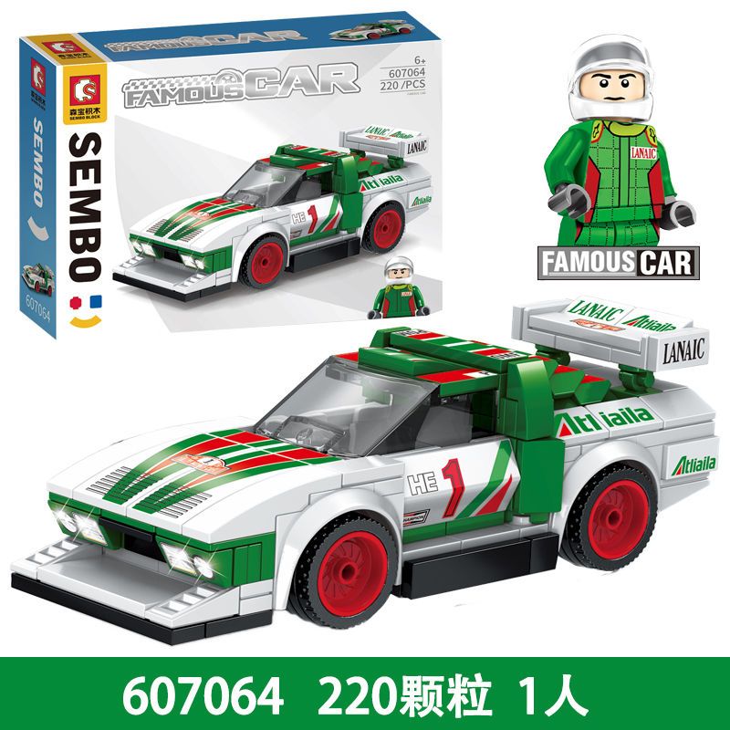 Senbao world-famous car supercars are compatible with Lego building blocks, boys' cars, and intelligence building racing car models Application Scenario