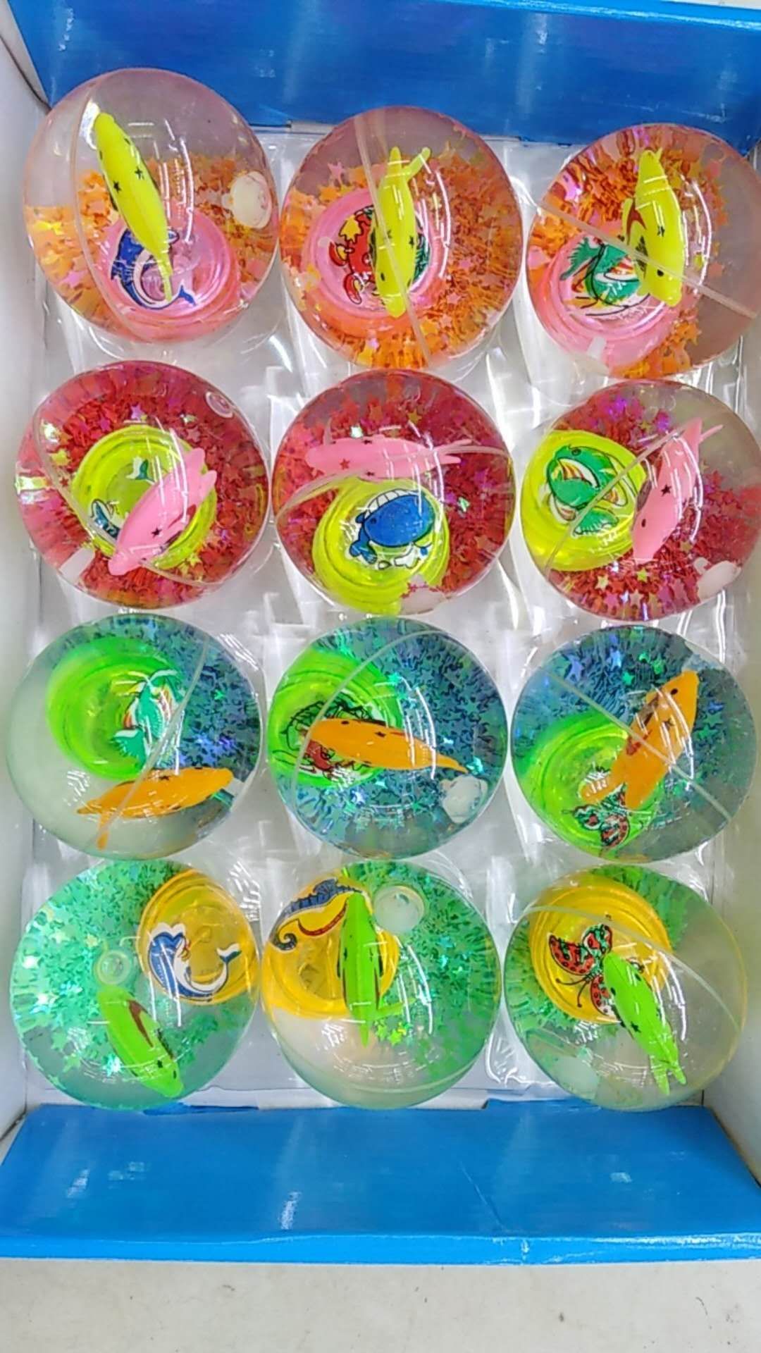 65MM cartoon fish flash bouncing crystal ball Application Scenario