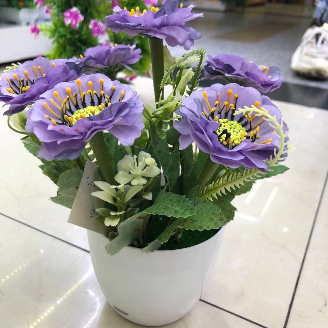 仿真盆栽实物图