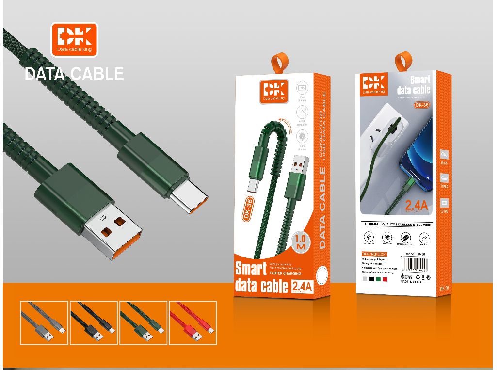 Weave long-tail mobile phone data cables detail image 15