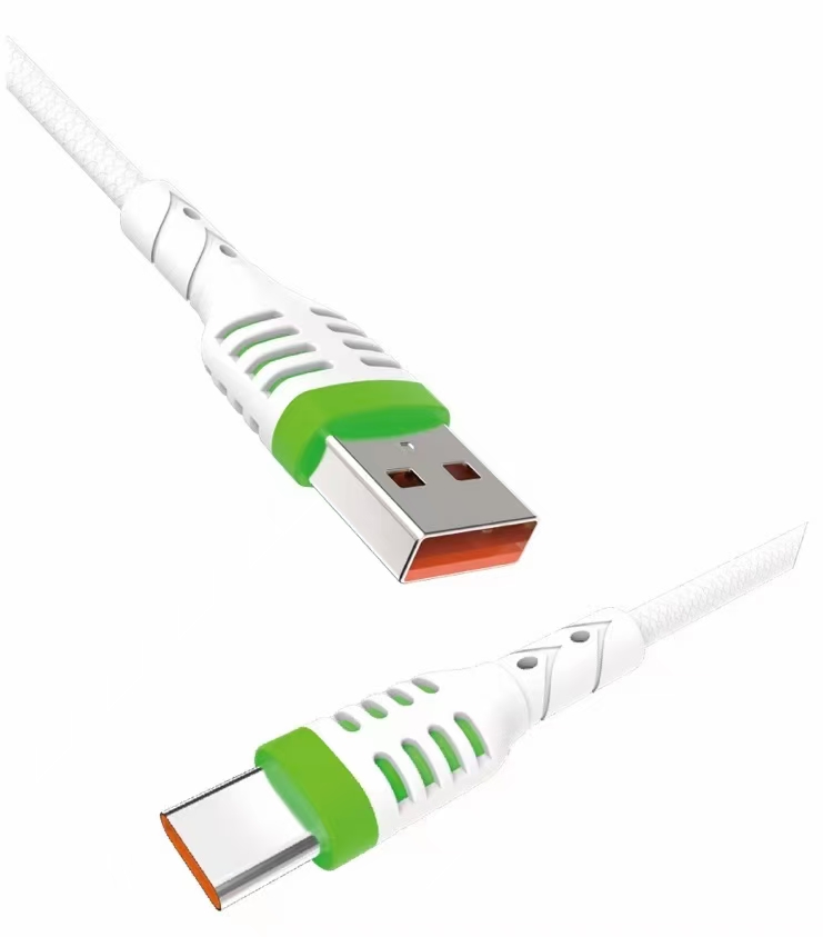 There are three types of interfaces for embossed mesh red wire mobile phone data cables Item Picture