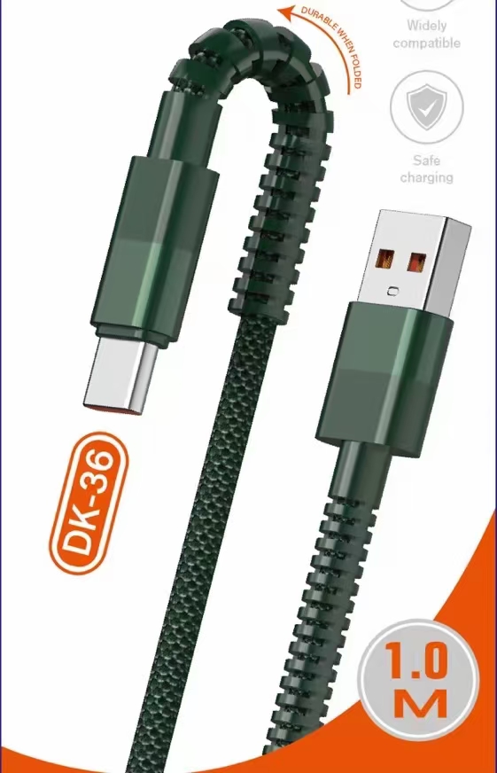 Weave long-tail mobile phone data cables detail image 9