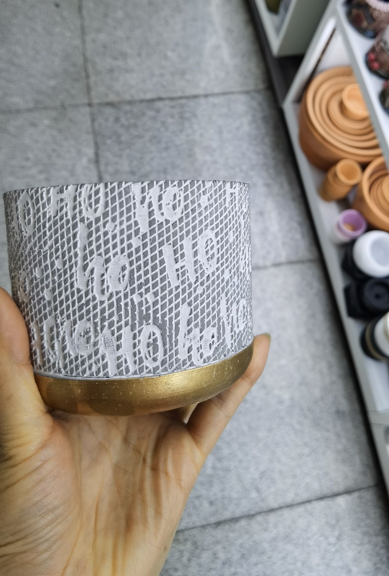 花盆容器实物图