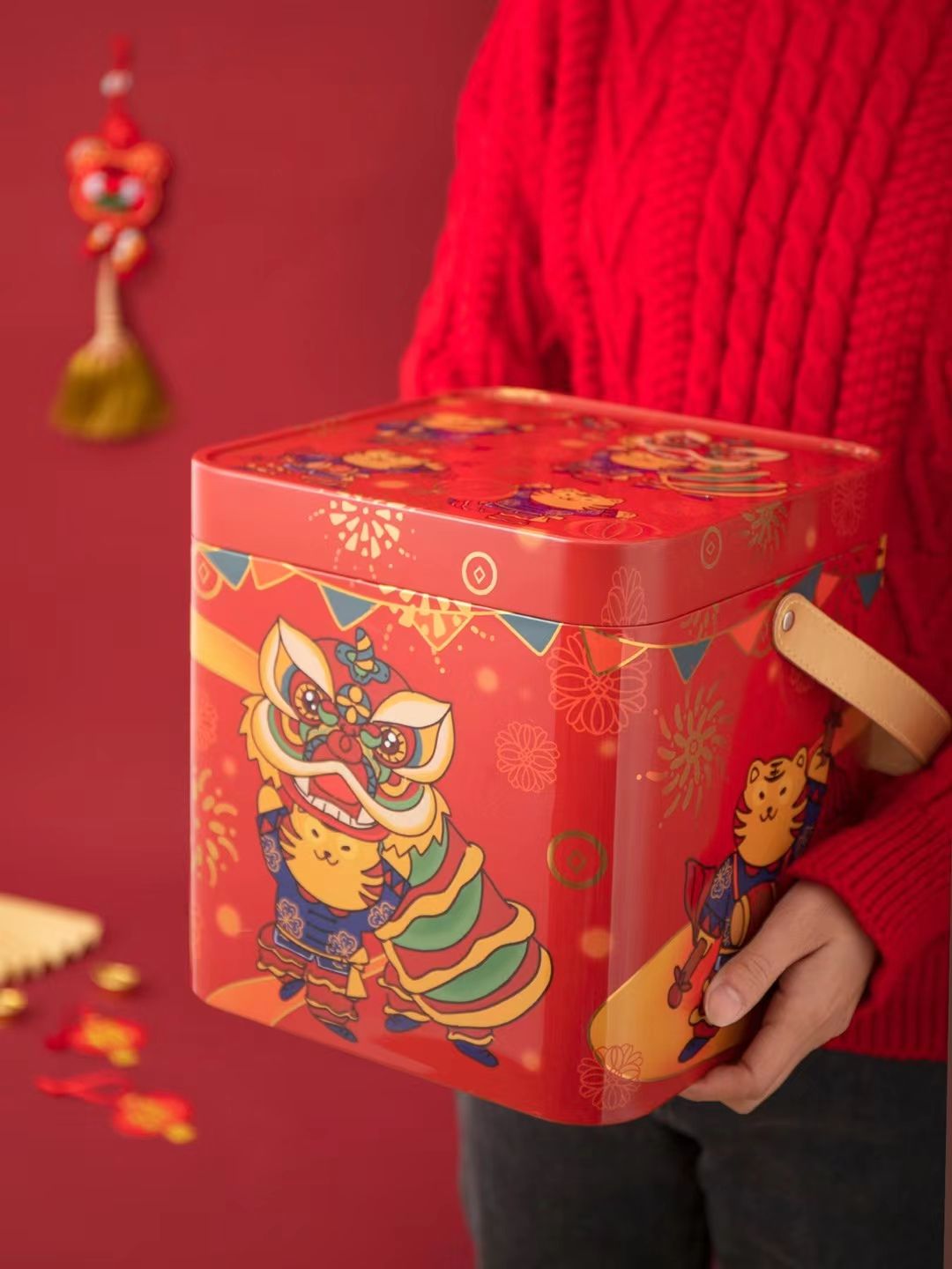 新年礼盒/金属礼盒/包装盒产品图