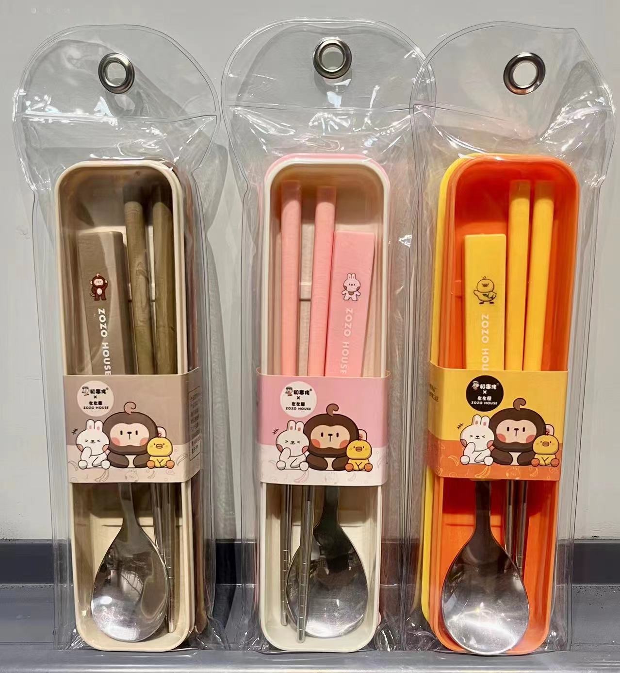 不锈钢餐具两件套