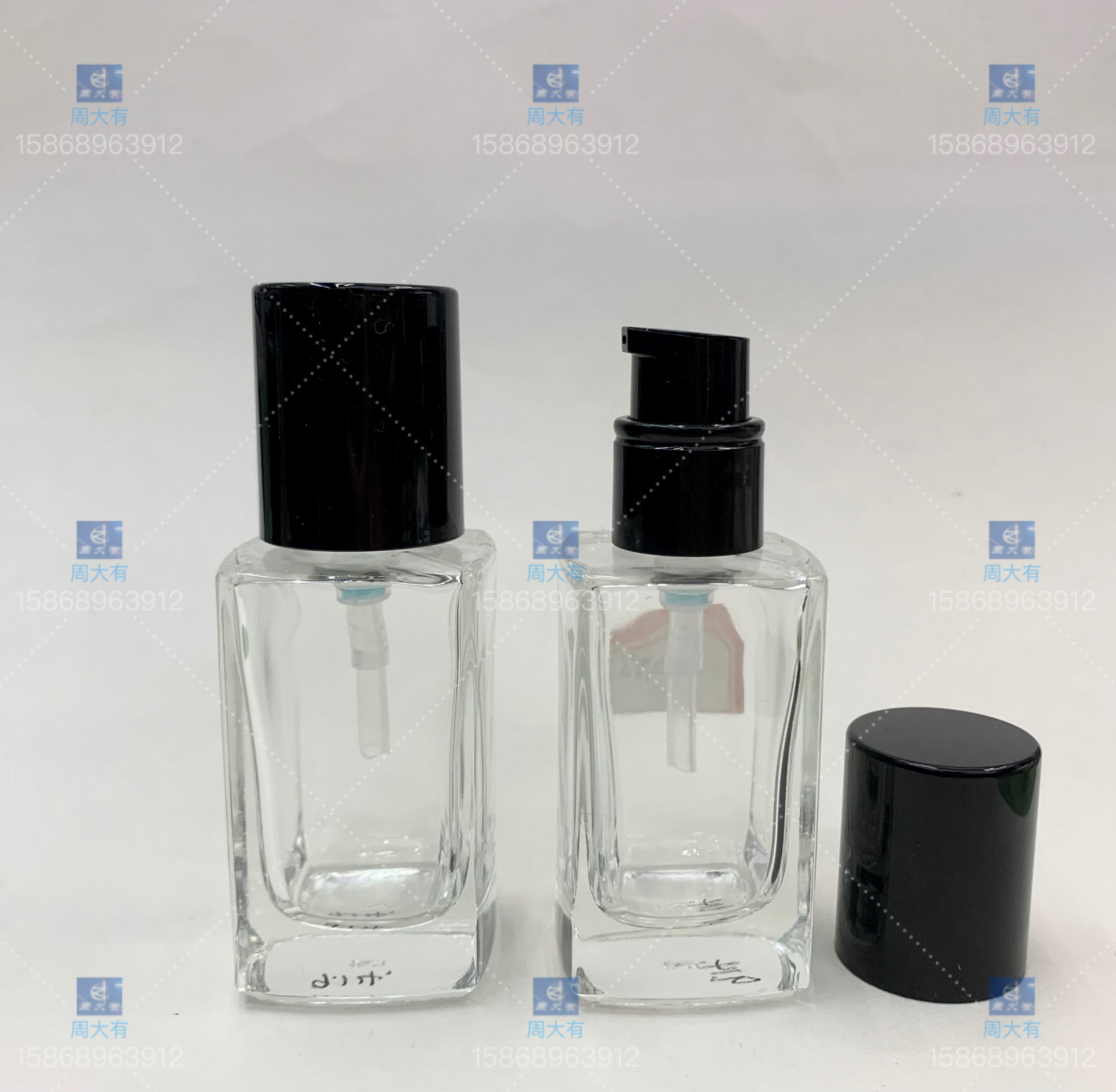 30ml 玻璃粉底液瓶