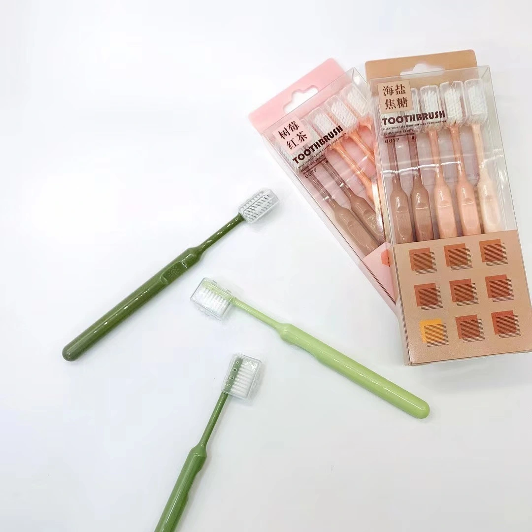 Youyou Yipin Macaron 5-tube small-head fine soft-bristled toothbrush for adult home use detail image 2