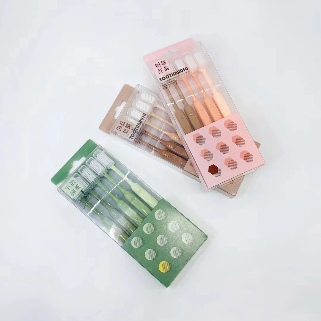 Youyou Yipin Macaron 5-tube small-head fine soft-bristled toothbrush for adult home use detail image 3