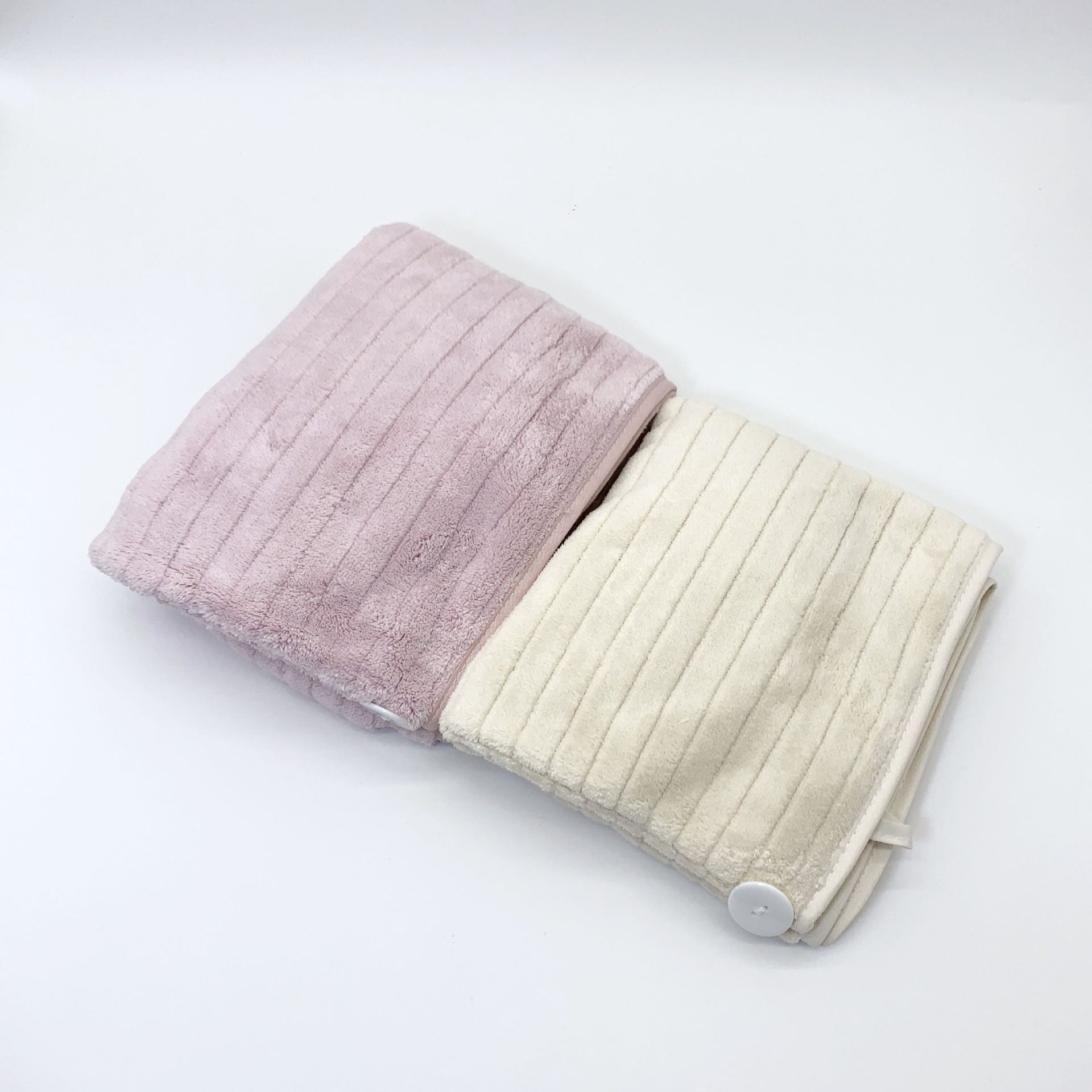 Weekend Garden Series: Plain single dry hair cap, shampoo and hair towel detail image 3
