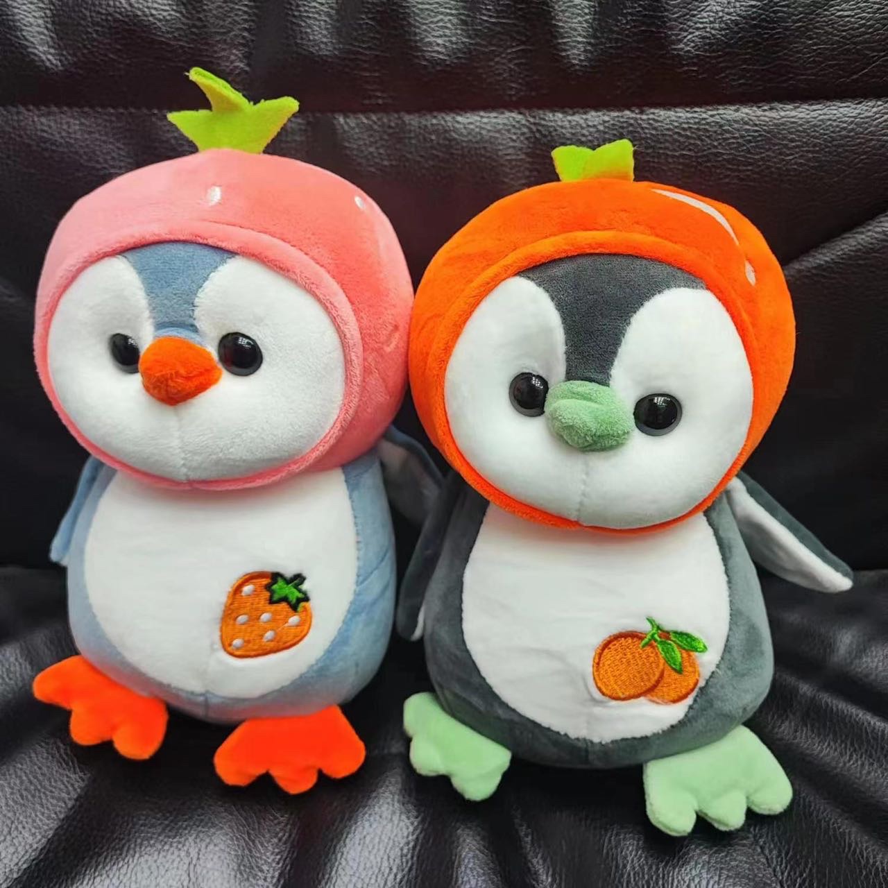 Plush toy Strawberry penguin polyester 1