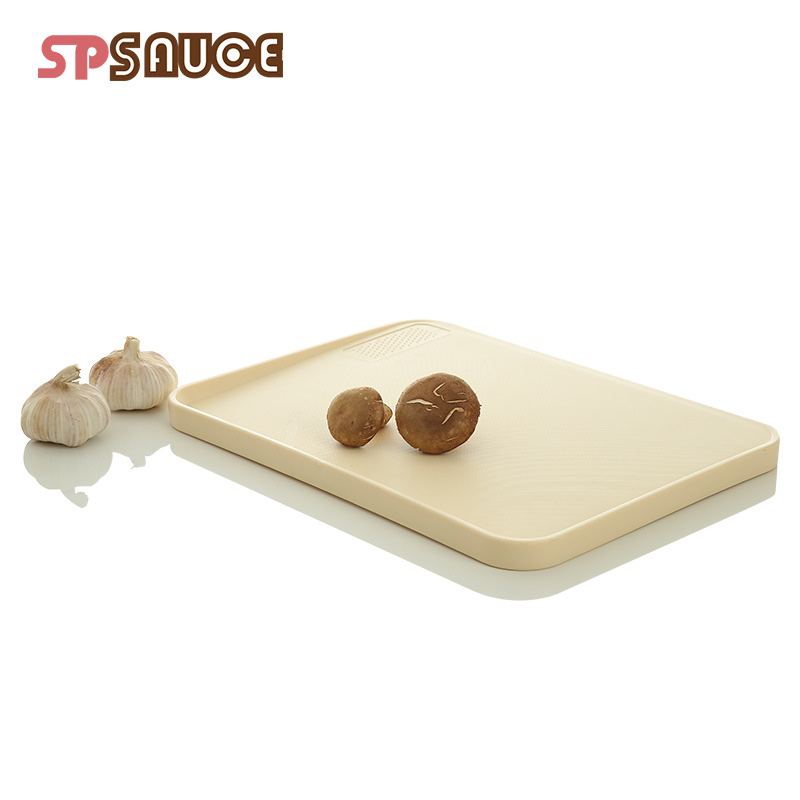 日本 SP SAUCE多功能加厚防流溢切菜板防滑塑料斜面砧板大中小砧板详情图5