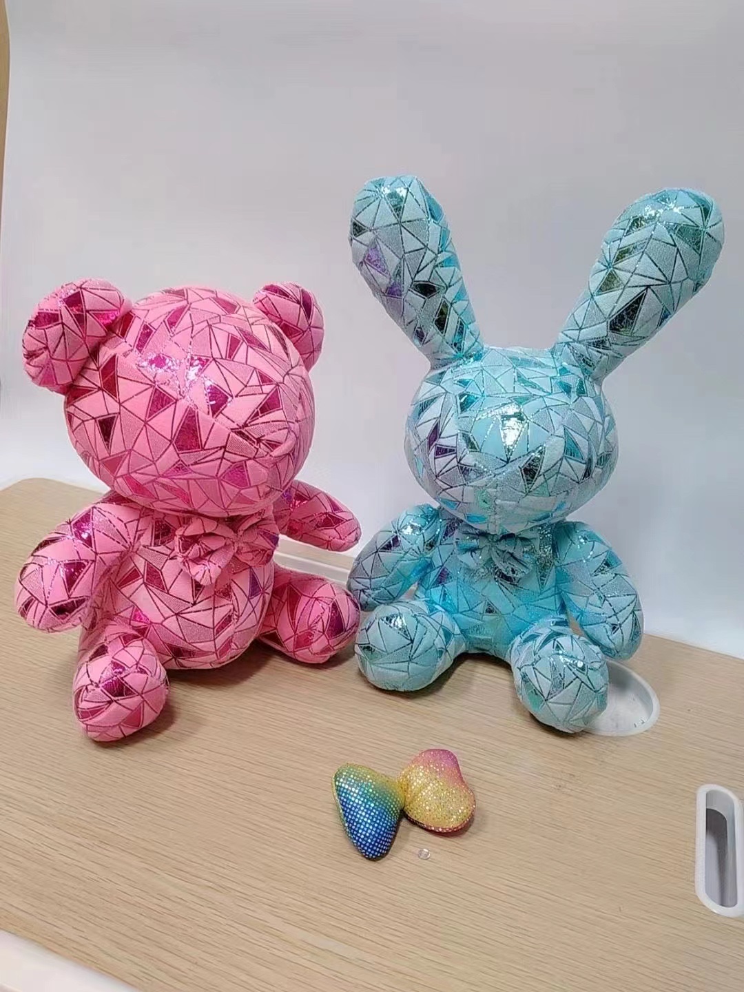 Plush toy Diamond Rabbit Polyester 1