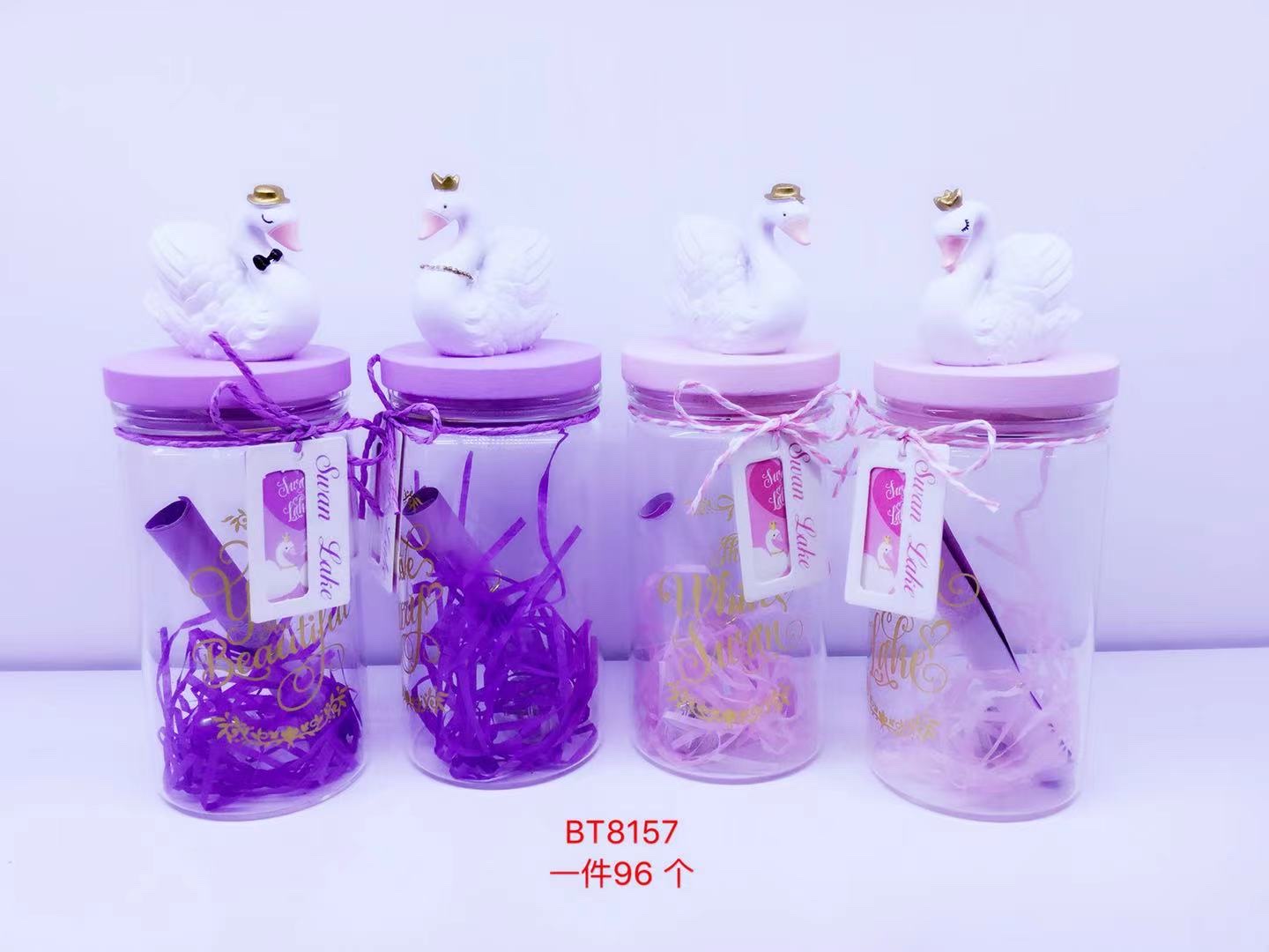 Swan Wishing Bottle Baiyi Gift 04