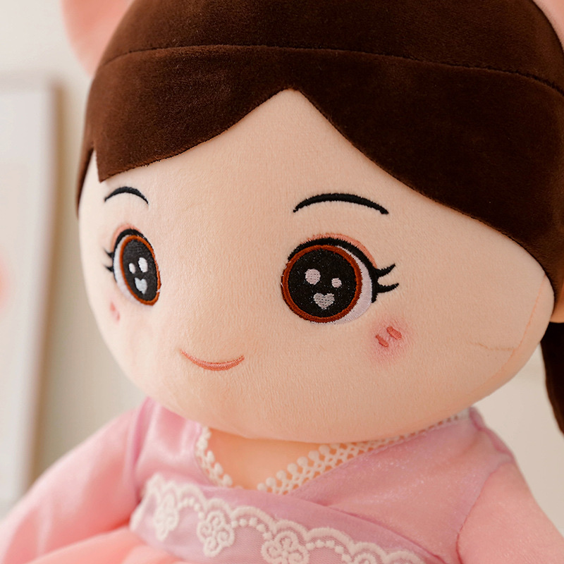 Feier doll Girls' Doll, large Flower Fairy plush toy, cute cartoon throw pillow Specification image