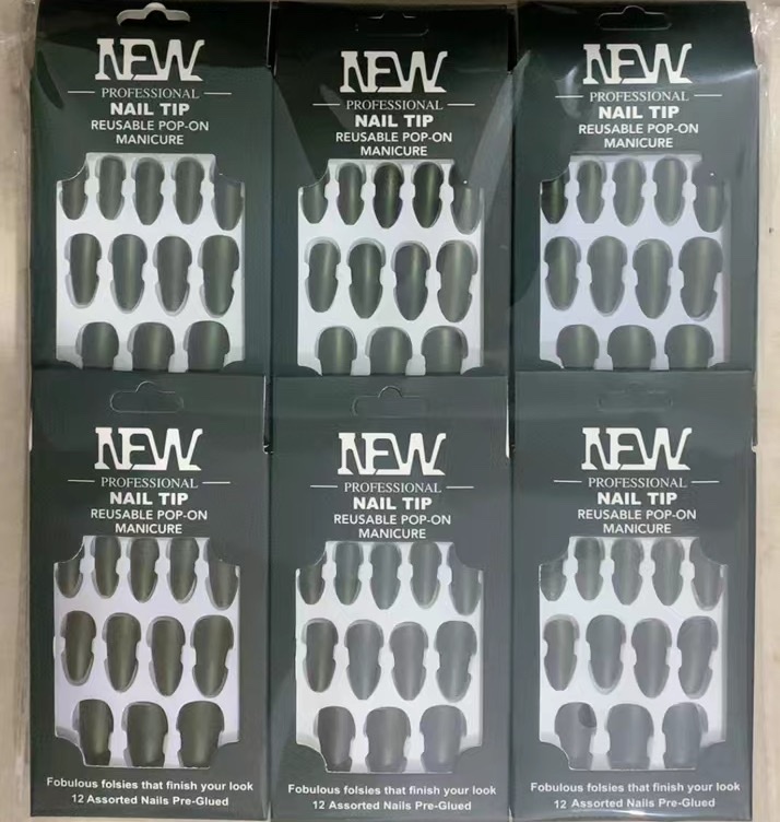 Wearing nails, false nail patches, manicure
