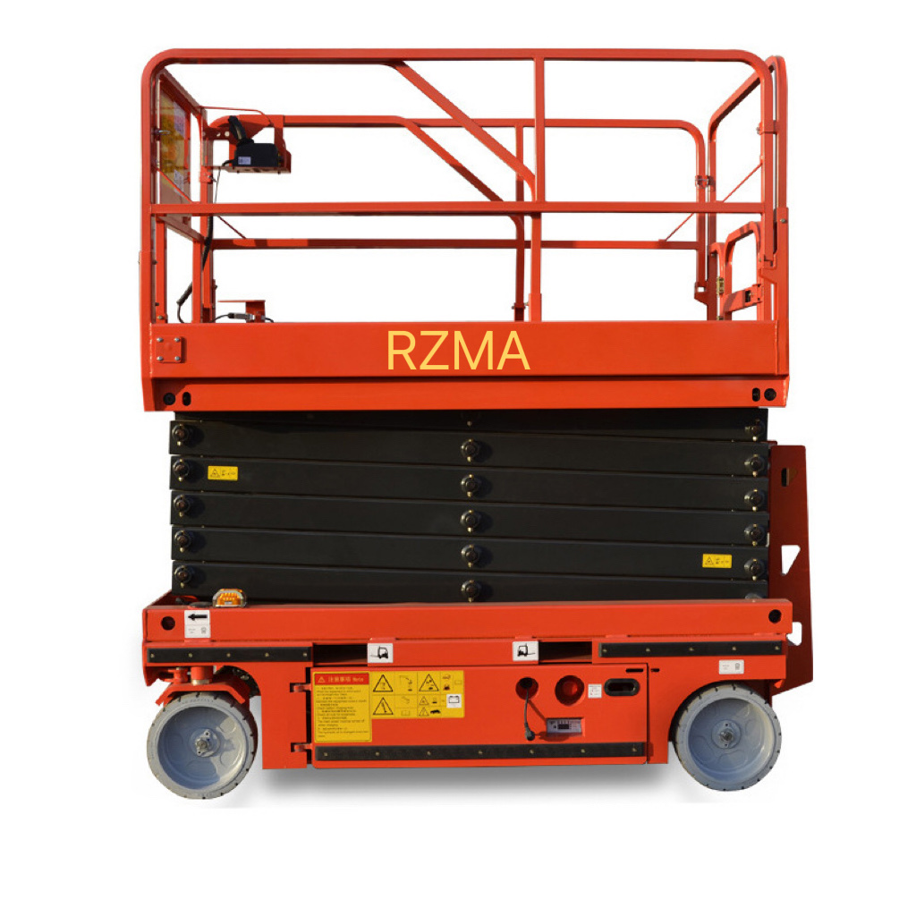 Self-propelled lift, 4-10-meter electric lifting platform, lift truck, mobile hydraulic aerial work platform lift Item Picture