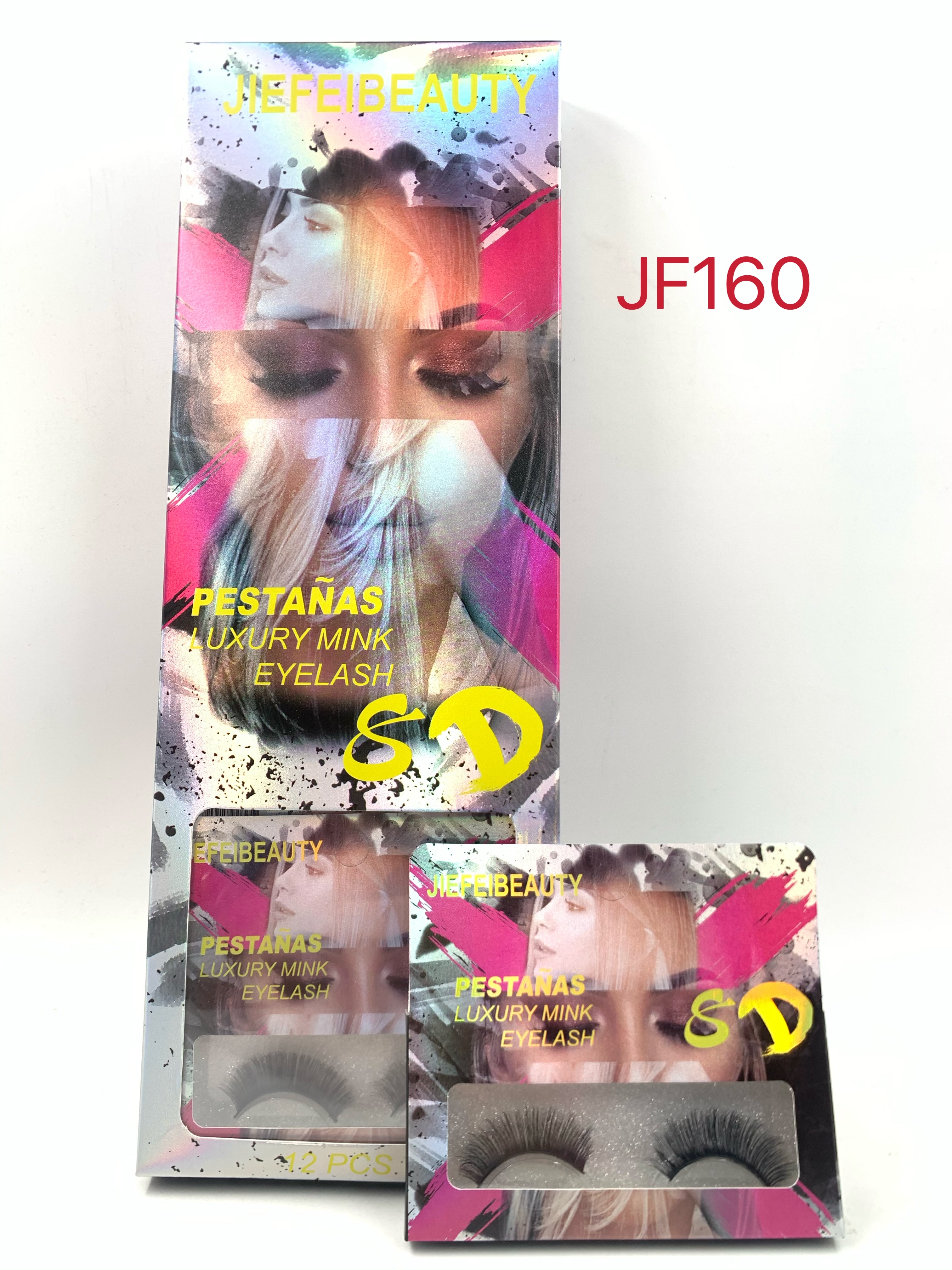 False eyelashes, eyelash box set Specification image
