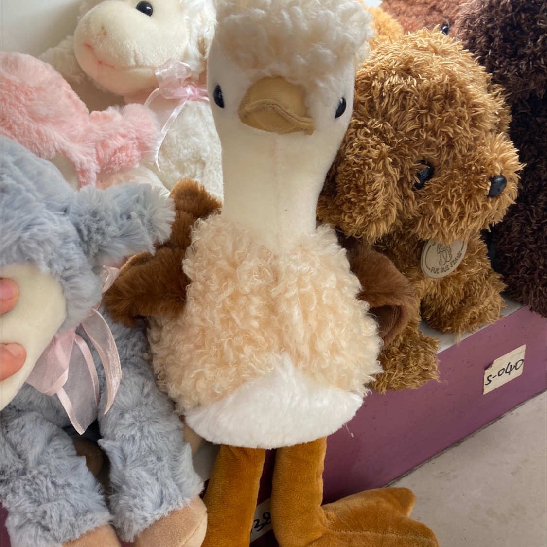 Long-legged duck plush 1
