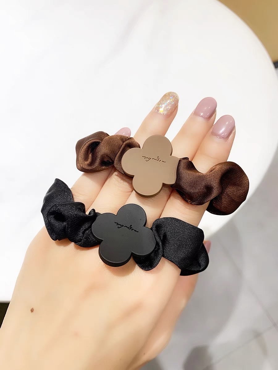 韩国东大门气质大肠圈发圈女网红ins头绳扎头发皮筋简约优雅发饰