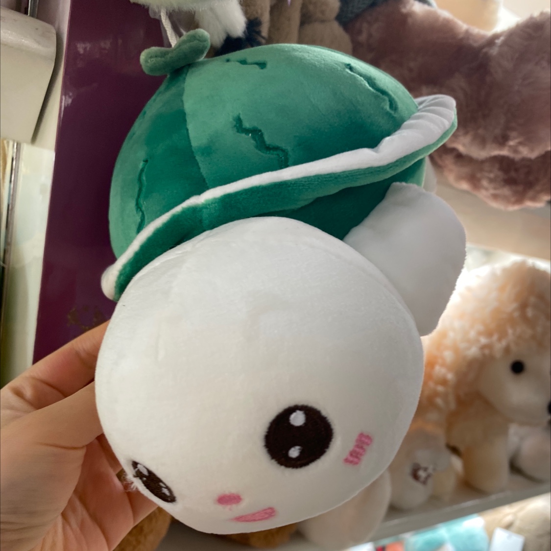 腮红乌龟毛绒1
