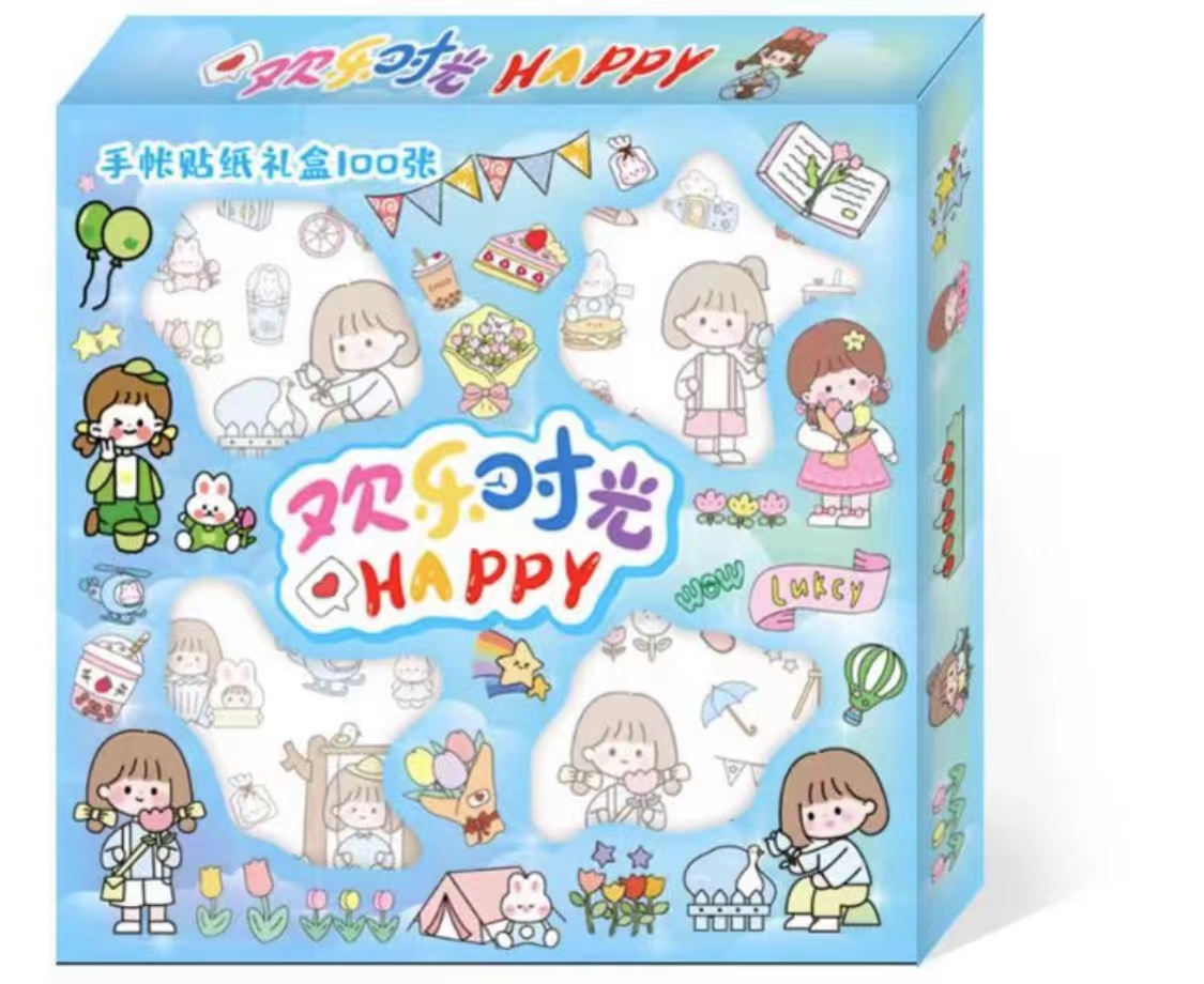 贴纸/手帐贴/100入贴纸产品图