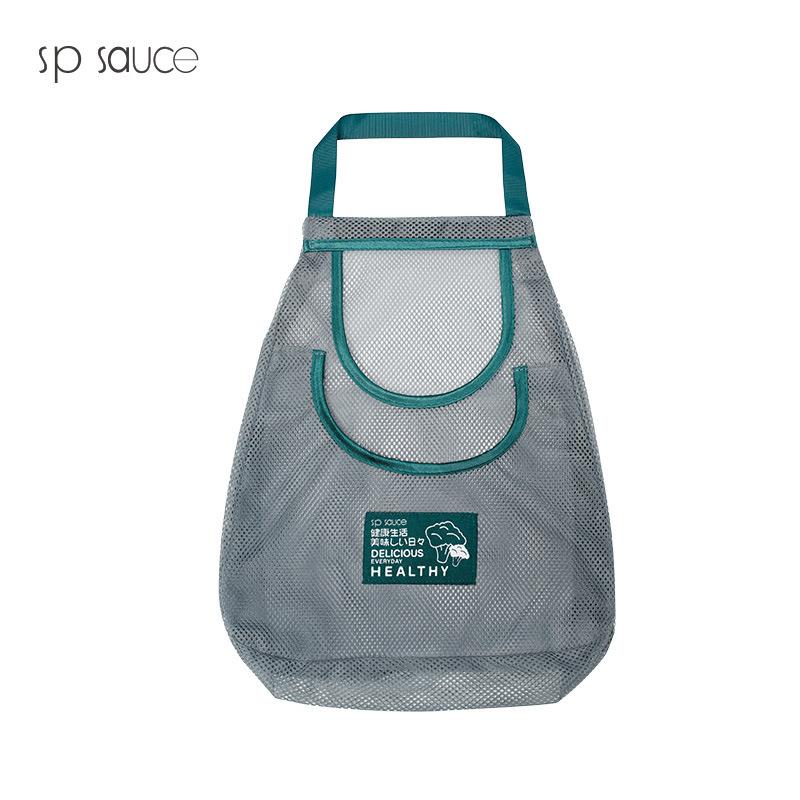 食品储物袋/便携式收纳袋/多功能果蔬袋白底实物图