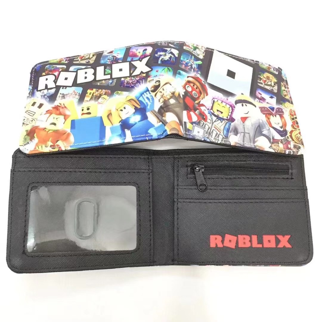 厂家直销潮流男女二折PU钱包图