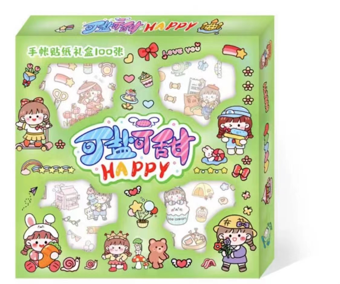 创意贴纸实物图