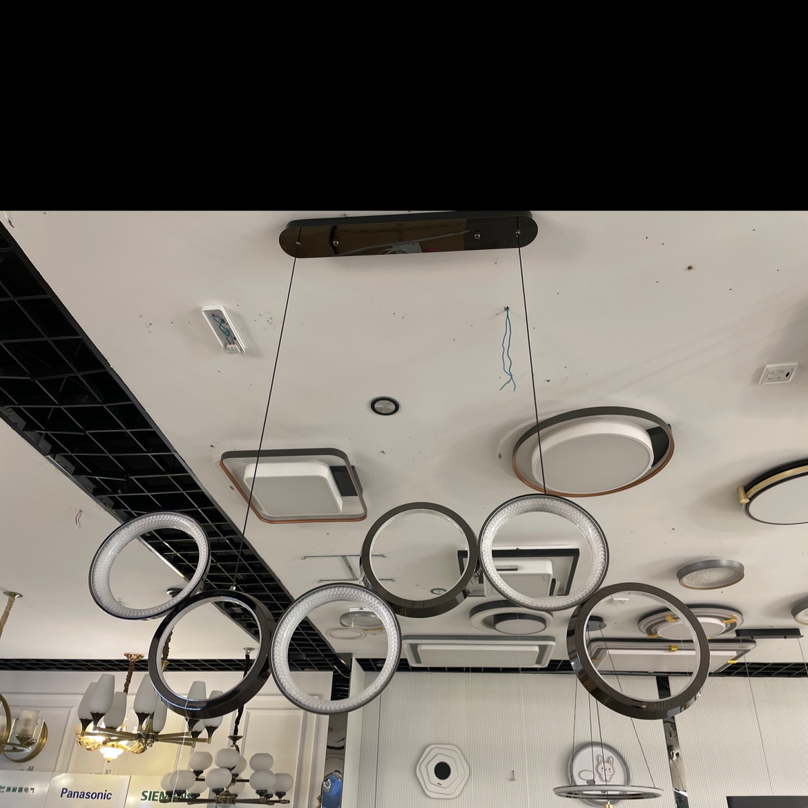 Modern minimalist design style chandelier without a main light Specification image