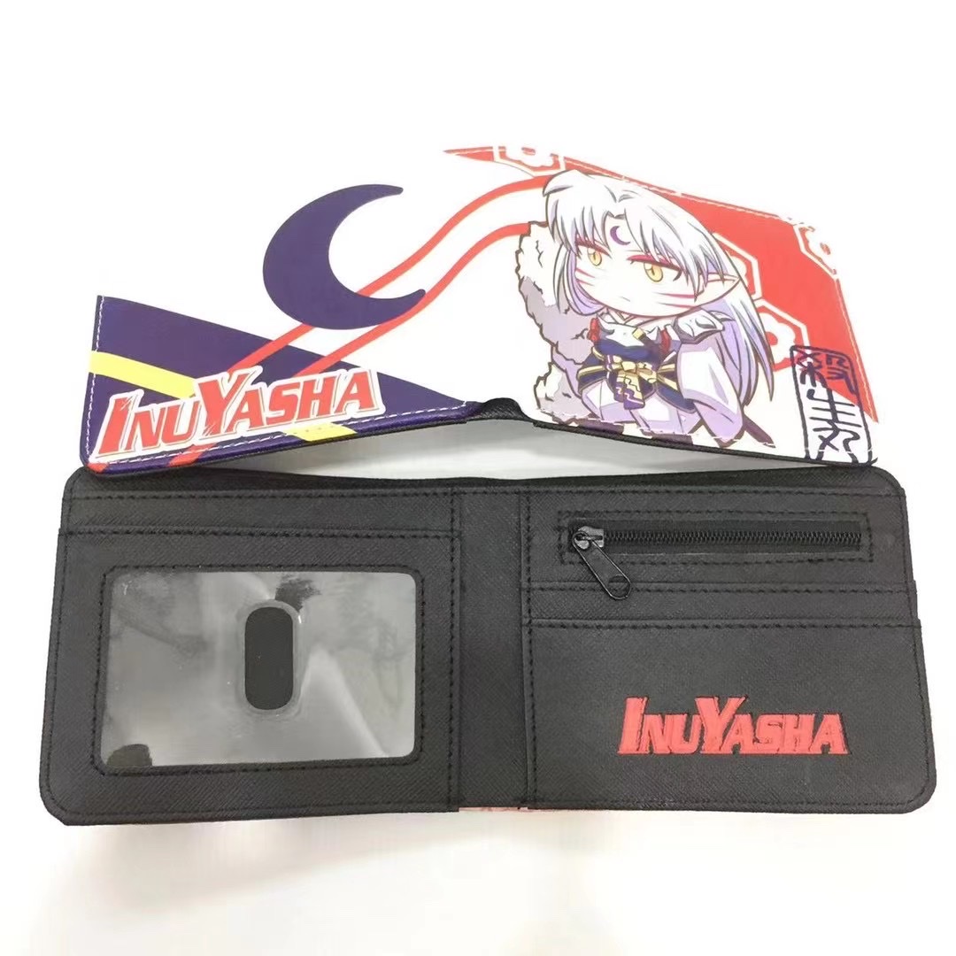 厂家直销日系动漫卡通二折男女通用PU钱包