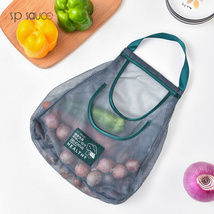 SP SAUCE两层果蔬挂袋厨房多功能果蔬收纳储物袋镂空储物袋