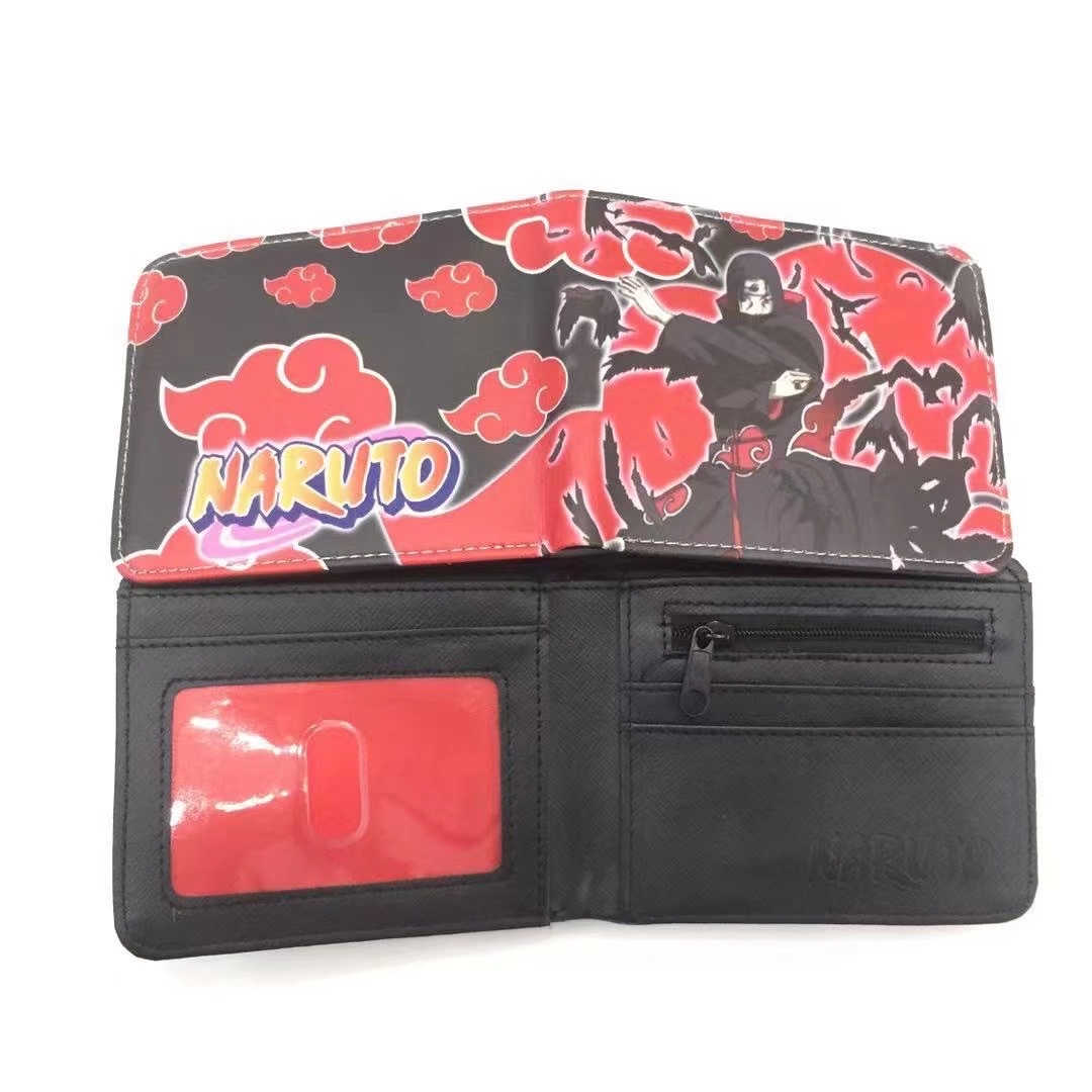 动漫钱包/潮流钱包/卡通钱包白底实物图