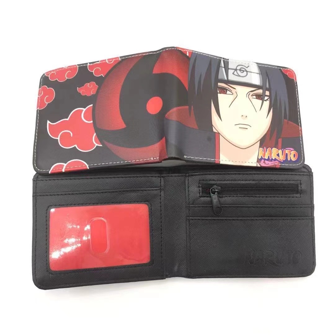 动漫卡通男女通用二折PU钱包图