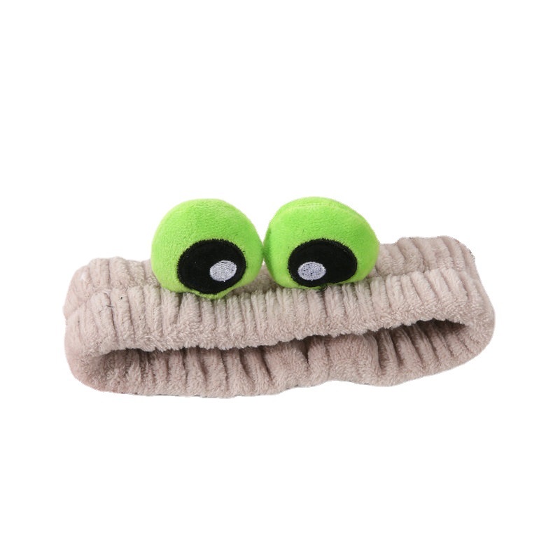 洗脸发带/发带发箍/束发带白底实物图