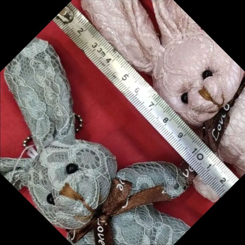 毛绒挂件/毛绒玩具/小挂件白底实物图