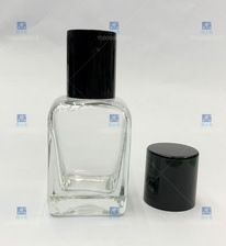 30ml高端精品玻璃瓶粉底液乳液瓶黑色乳液泵