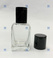 30ml高端精品玻璃瓶粉底液乳液瓶黑色乳液泵图